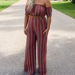 Two-Piece Jumpsuit